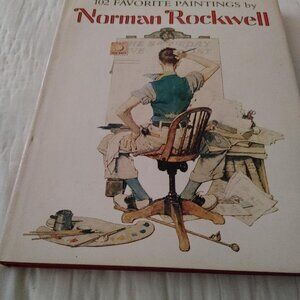Norman Rockwell --"102 Favorite Paintings By Norman Rockwell" Book